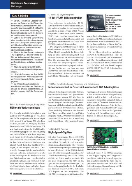 PDF-Ausgabe herunterladen (43.8 MB) - elektronik industrie