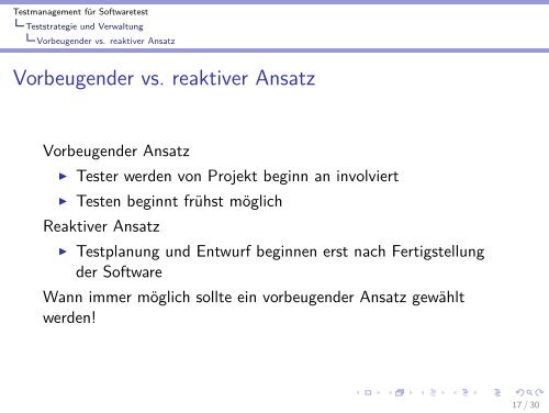 Testmanagement für Softwaretest - Ibrahim Kessba