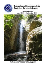 Gemeindebrief Juni-Juli 2013 download - Ev-kirche-zypern.de