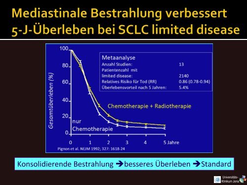 Vorlesung 9. Semester Bronchial-CA - Klinik für Strahlentherapie ...