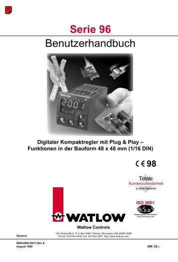 Serie 96 - Watlow GmbH