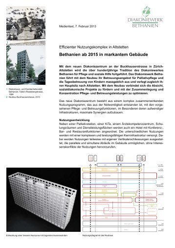 PM Neubau - Diakoniewerk Bethanien