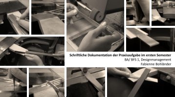 Fabienne Bohlander Schriftliche Dokumentation