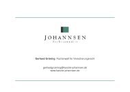 Private UV Vortrag Nürnberg - Kanzlei Johannsen