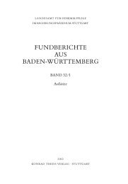 FUNDBERICHTE AUS BADEN-WÜRTTEMBERG - IFS