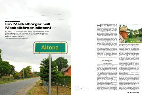 "Altona bei Eldena" erschienen in "Schwerpunkt Heimat Altona"