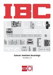 Linear motion bearings