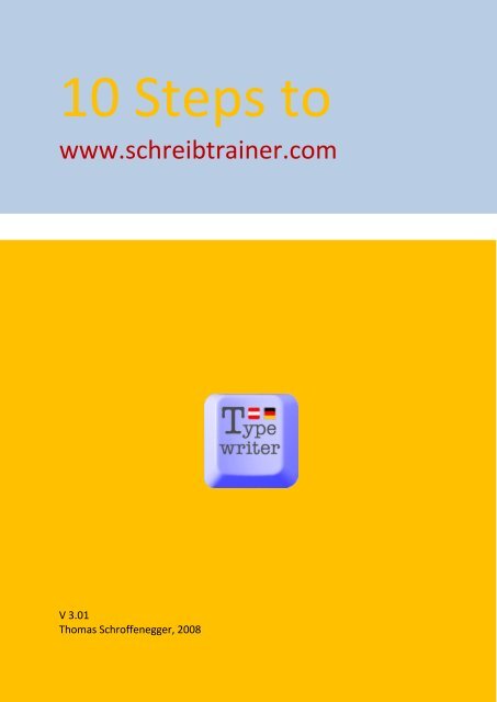 Handbuch Als Pdf Downloaden Schreibtrainer Online 3 0