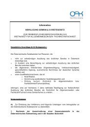 Informationsblatt § 33 Ärztegesetz (PDF) - arztjobs.at