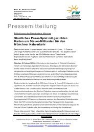 Staatliches Poker-Spiel mit gezinkten Karten - tunnelaktion.de