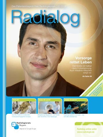 Radialog, Ausgabe 2/2010 - Radiologie Herrsching