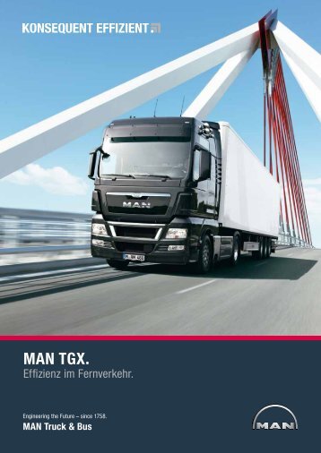 MAN TGX. - MAN Truck & Bus Deutschland