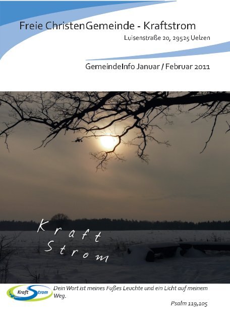 Gemeindeinfo Januar / Februar 2011 - Freie Christengemeinde ...