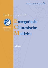 Energetisch Chinesische Medizin - APM Radloff