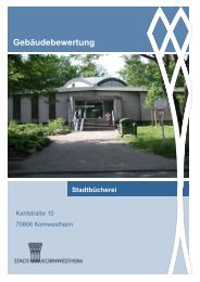 Exposé Stadtbücherei.pdf - Der Gemeinderat - Stadt Kornwestheim