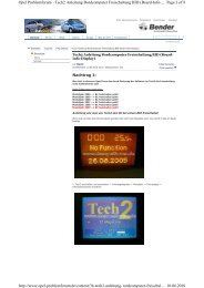 Tech2 Anleitung Bordcomputer Freischaltung BID - Motor-Talk