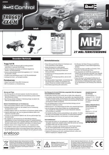 27 MHz FERNSTEUERUNG z