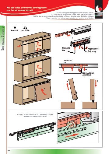 C O R R IB A S E TA N D A R D Kit per ante scorrevoli ... - Battisti
