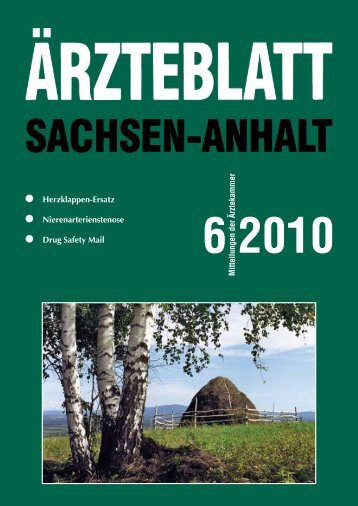 Als PDF-Datei herunterladen - Ärzteblatt Sachsen-Anhalt