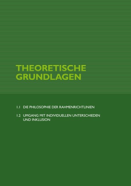 Rahmenrichtlinien Kindergarten - Provincia Autonoma di Bolzano