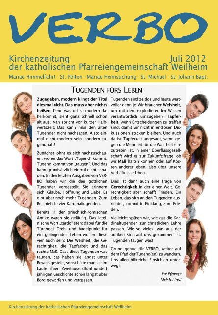 Kirchenzeitung Juli 2012 der katholischen Pfarreiengemeinschaft ...