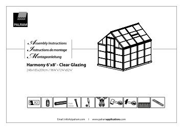 Harmony 6'x8' - Clear Glazing