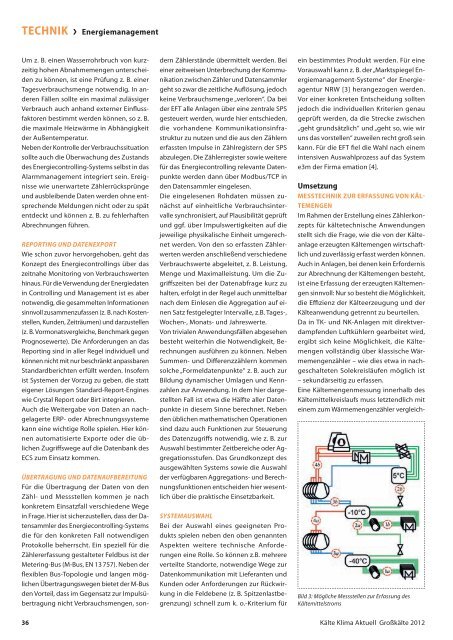 finden Sie die Sonderausgabe Großkältetechnik 2012 - Kälte Klima ...