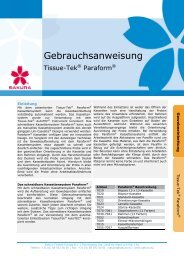 Gebrauchsanweisung - Sakura Fintek Europe B.V.