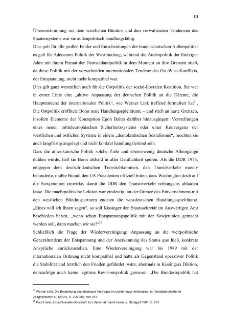 Revisionismus und Verständigung Gustav Stresemann und die ...