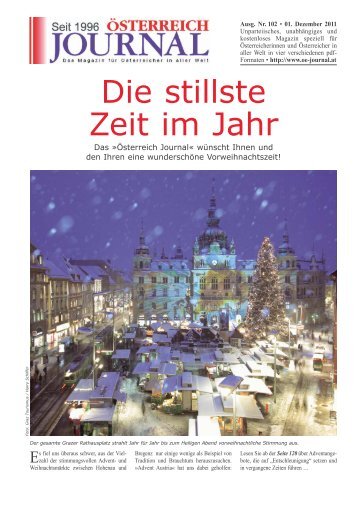 Die stillste Zeit im Jahr - Österreich Journal