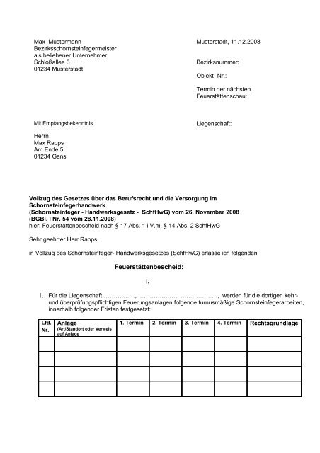 musterbeispiel-feuerst-ttenbescheid-freie-schornsteinfeger-gmbh