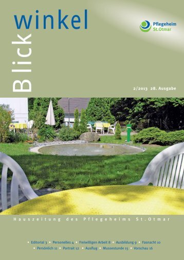 Blickwinkel 2 2013.pdf - Pflegeheim St.Otmar