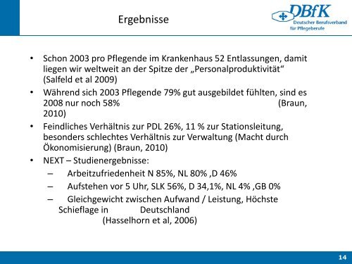 Facettenreichtum Pflege - Möglichkeiten und Grenzen