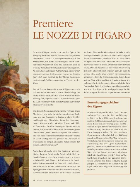 Le nozze di Figaro - Wiener Staatsoper