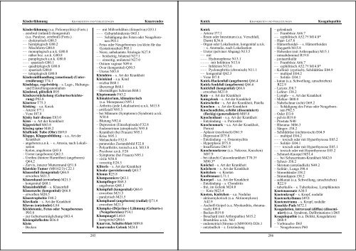 ICD10 - Alphabetisch - Grafino.at