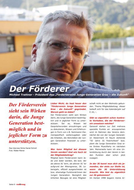 REDeMAG Das Magazin der Jungen Generation in der SPÖ Graz