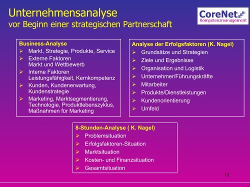 Strategische Partnerschaften