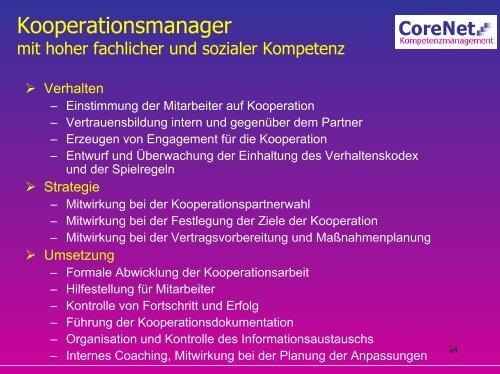 Strategische Partnerschaften