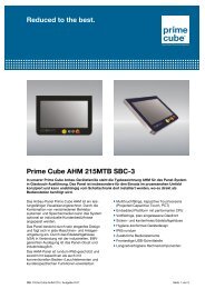 Datenblatt AHM 215MTB 01 - Prime Cube
