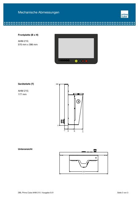 Datenblatt AHM 215MTB 01 - Prime Cube