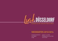 MEDIADATEN 2013/2014 - Lust auf Düsseldorf