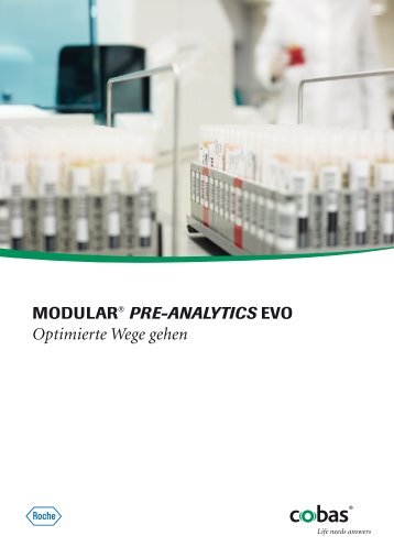 MODULAR® PRE-ANALYTICS EVO System - Roche Diagnostics