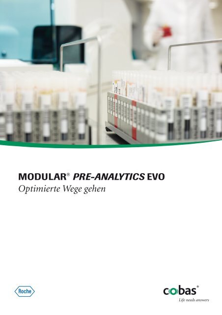 MODULAR® PRE-ANALYTICS EVO System - Roche Diagnostics