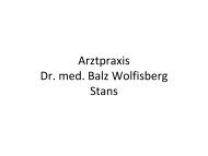 Arztpraxis Dr. med. Balz Wolfisberg Stans - afrikahilfe.ch afrikahilfe.ch