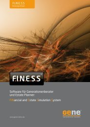 F.I.N.E.S.S - Software-Beschreibung - GeNe GmbH