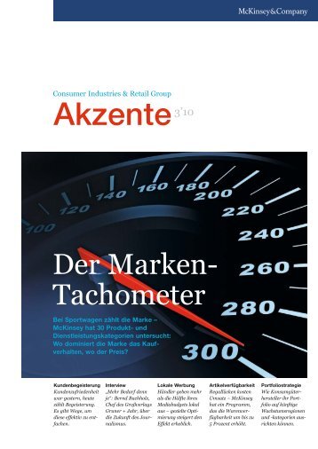 Ausgabe 3 / 2010 - McKinsey & Company