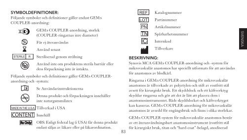 GEM Microvascular Anastomotic COUPLER Device and System