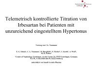 Telemetrisch kontrollierte Titration von Irbesartan bei Patienten mit ...