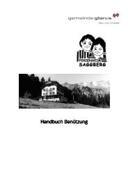 2013_04_17_u_Benützerhandbuch fh saggberg - Gemeinde Glarus ...