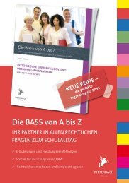 Schauen Sie hier in die Leseprobe der BASS ... - Ritterbach Verlag